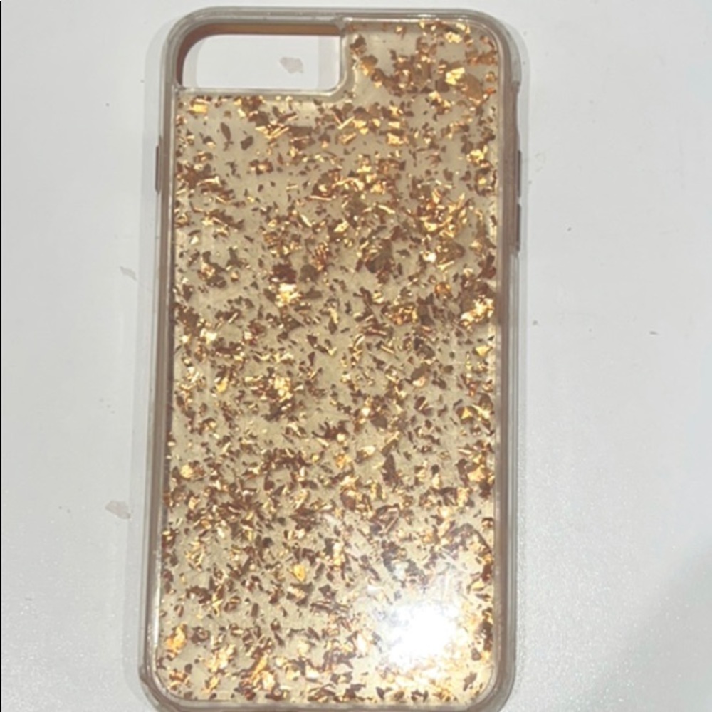Iphone 8 Plus Rose Gold Sparkle Case